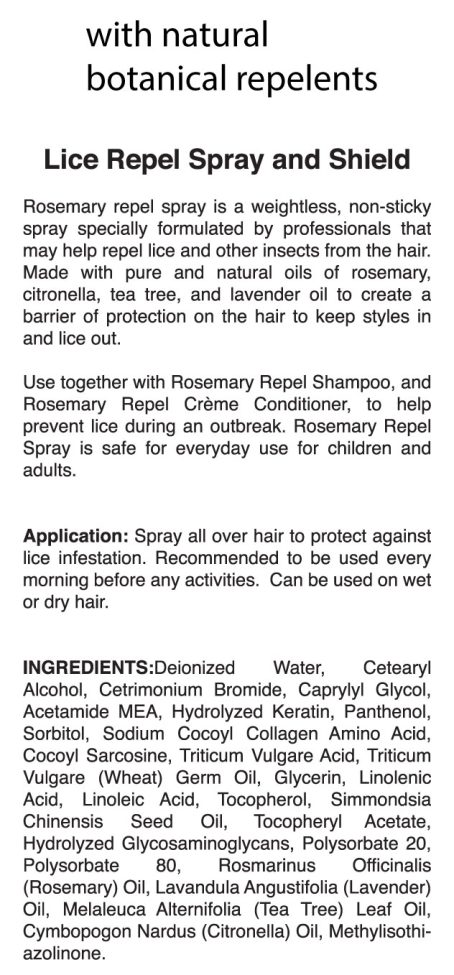 Lice Repel Leave In Conditioner - Image 4