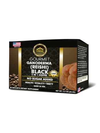 Coffee black 2 in 1 with REISHI GANODERMA